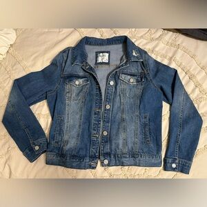 Distressed Jean Jacket